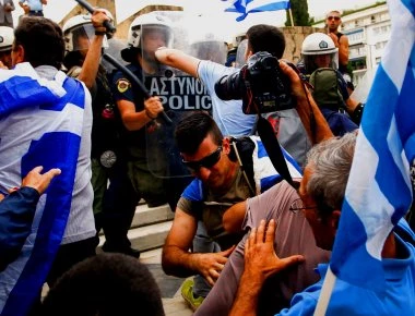 Με πλοία ελέγχου αποβάσεων των ΗΠΑ & δύο Συντάγματα δυνάμεων ασφαλείας η κυβέρνηση απαντά στο συλλαλητήριο της ΔΕΘ